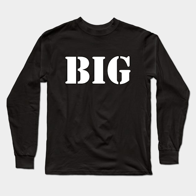 big Long Sleeve T-Shirt by VanBur